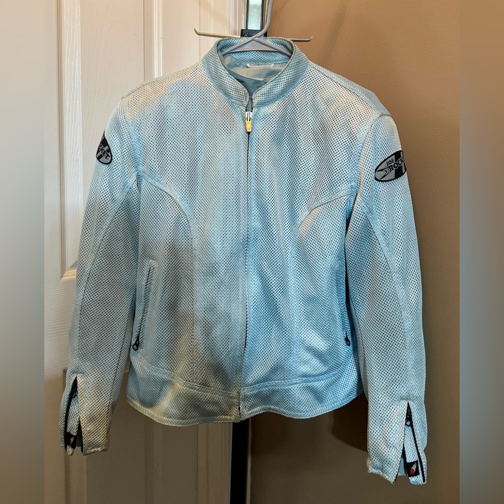 Joe Rocket Women’s Motorcycle Jacket, XL, Light. Blue